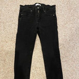 Loft black skinny jeans